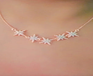 5 Star Chain Necklace