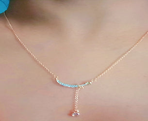 Crystal Arc necklace