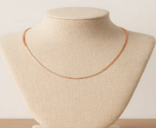 Classy Snake Chain Necklace Golden