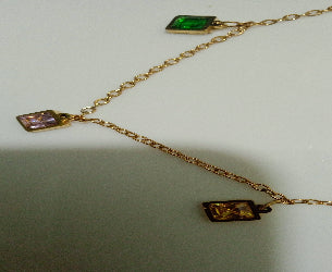 Multicolor Crystal Necklace
