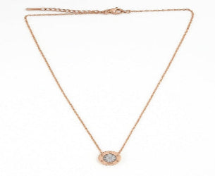 Single Stone & Strand Necklace