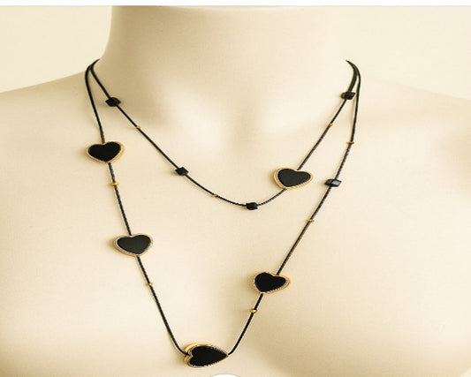 Heart Shaped Beads Necklace