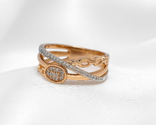 Criss Cross Ring