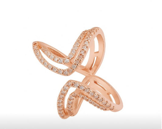 Chunky X Ring