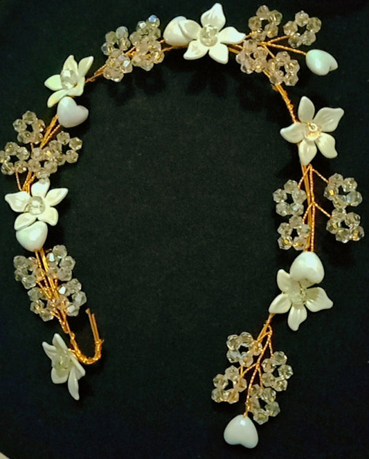 Beautiful 5 Petals Hair Tiara